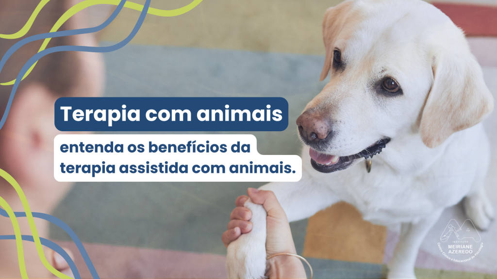 Saiba como funciona a terapia assistida com animais no Instituto Meiriane Azeredo.